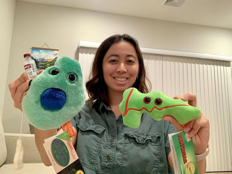 Giantmicrobes (plush toy) - Beta (β) cell with insulin-zoom-