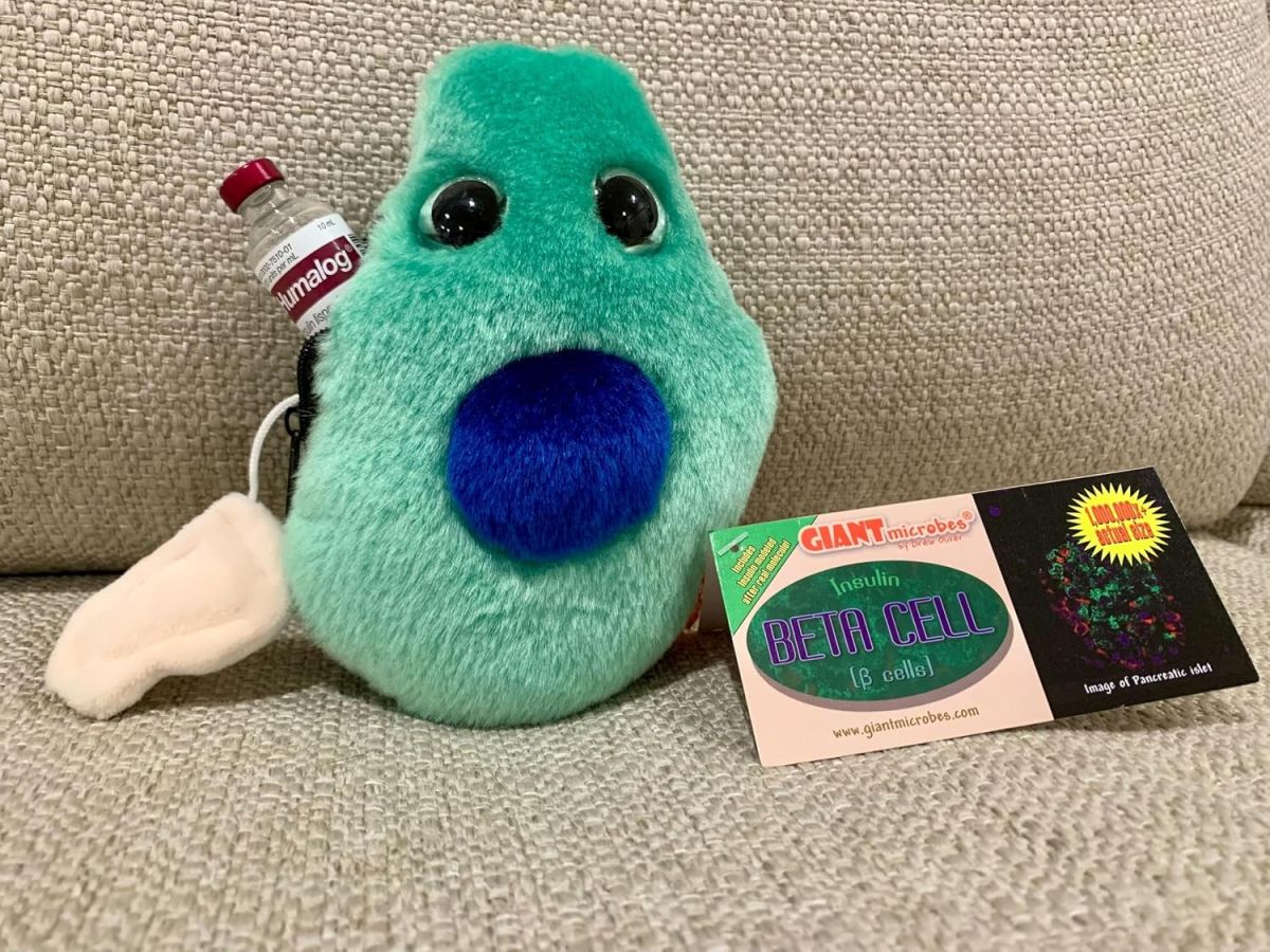 Giantmicrobes (plush toy) - Beta (β) cell with insulin-zoom-10