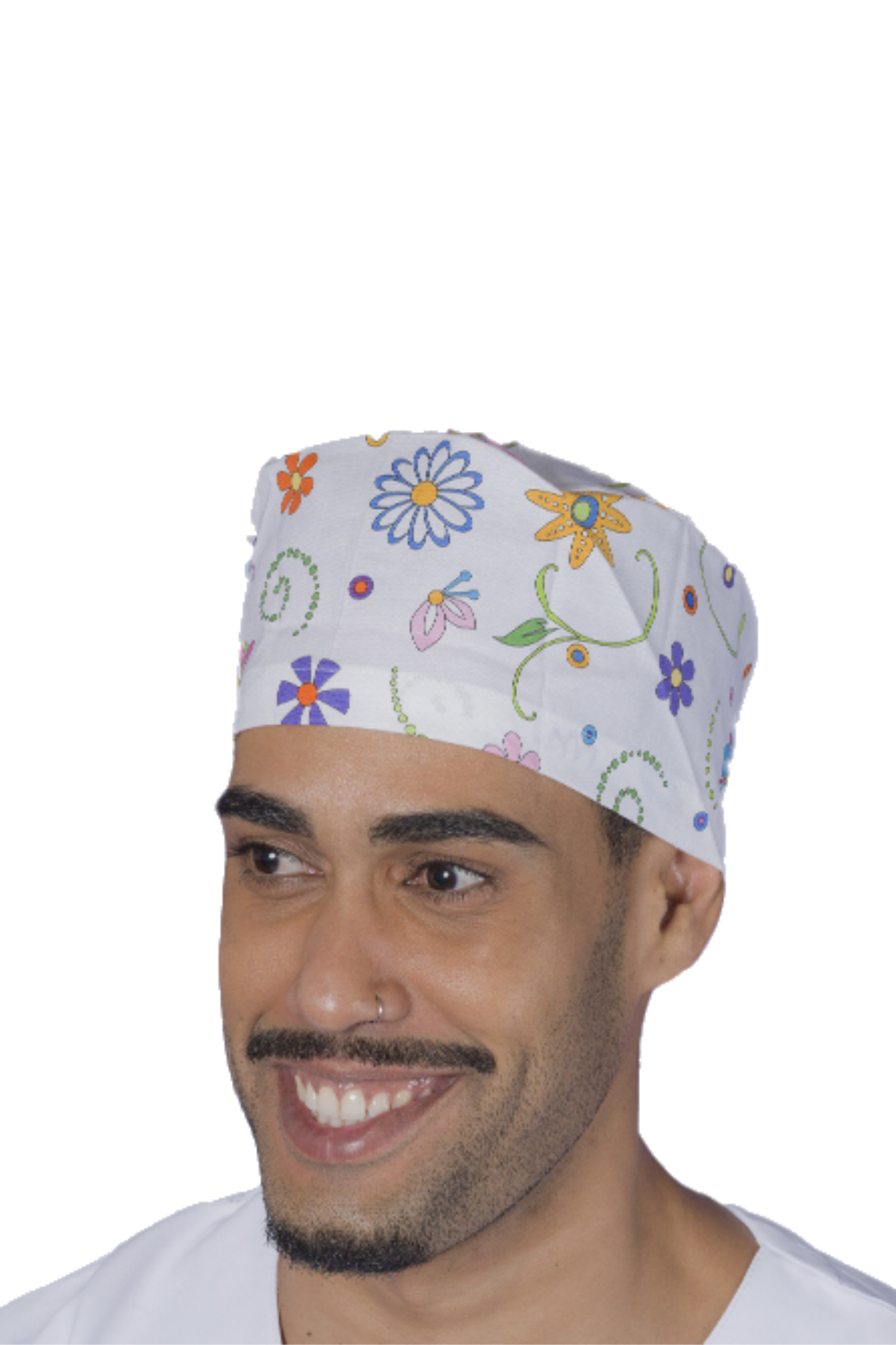 Surgical cap for short hair - Printed -zoom-86