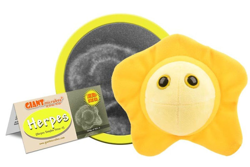 GiantMicrobes (plush) - Herpes Simplex (herpes)-zoom-