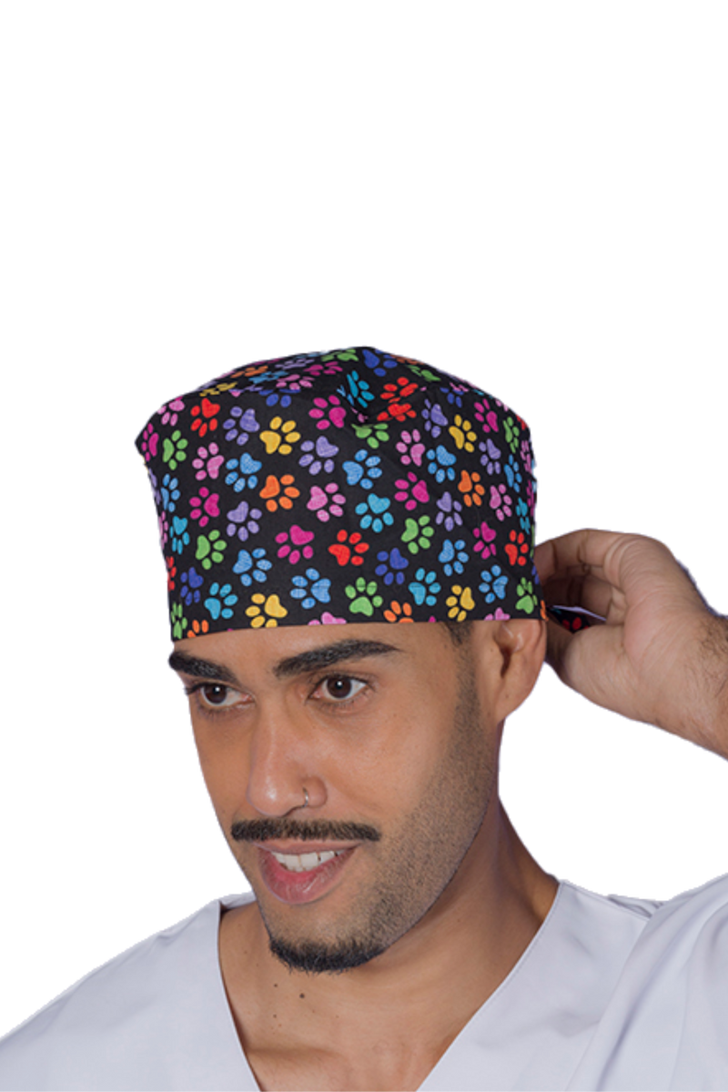 Surgical cap for short hair - Printed -zoom-