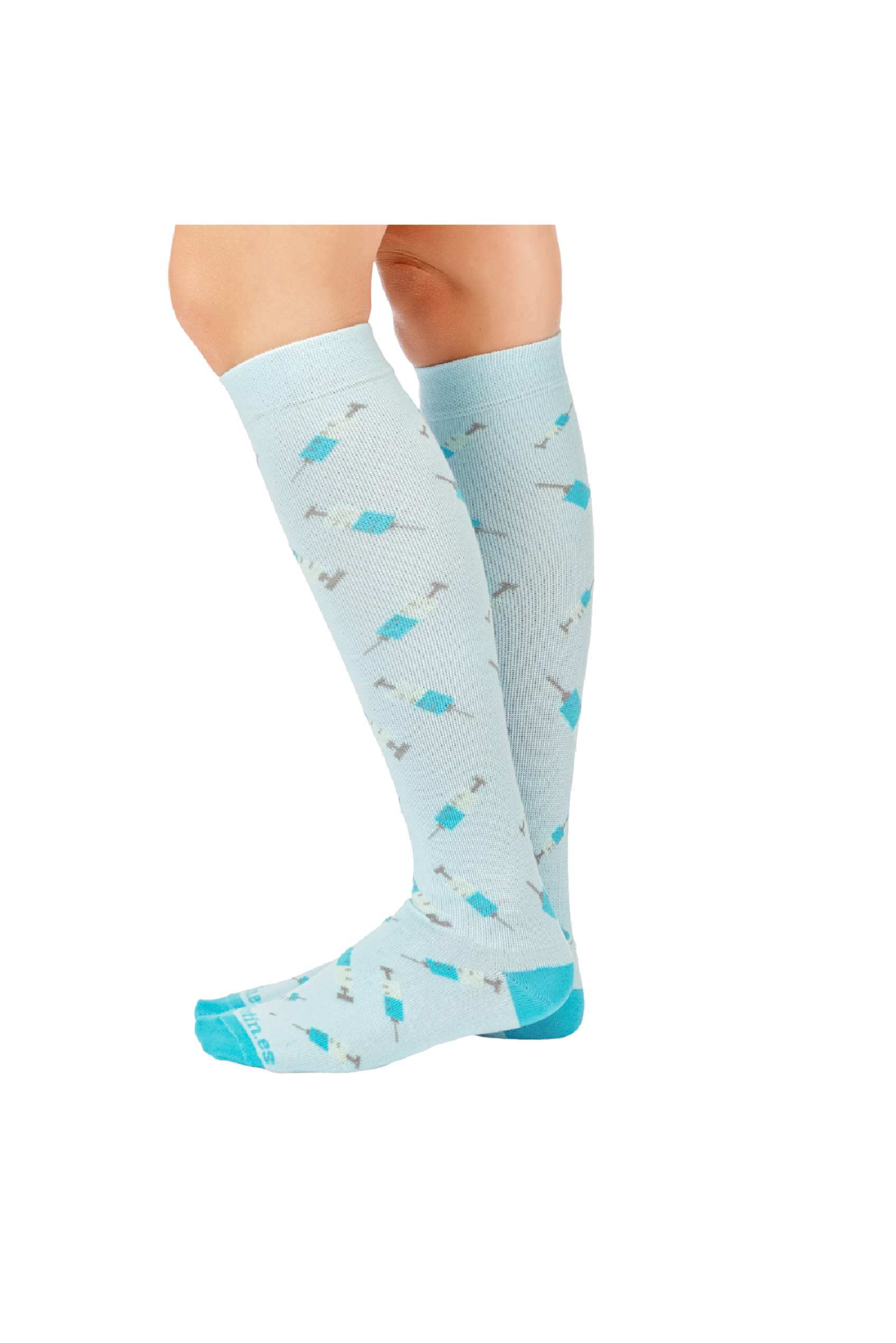 Printed compression socks - Syringes-zoom-1