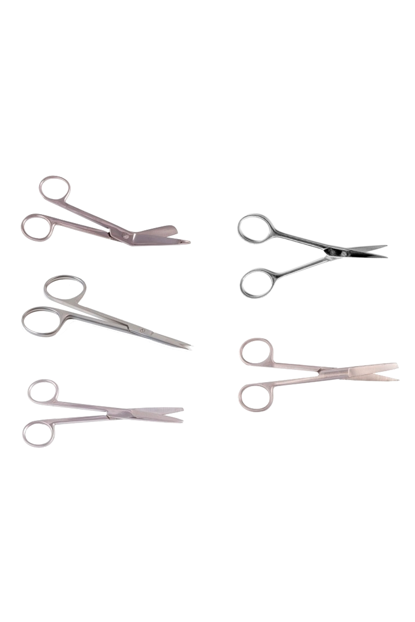 Set de 5 tijeras para Zurdos