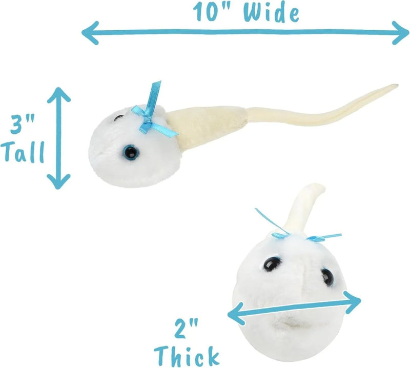 GiantMicrobes (plush toy) - Sperm-zoom-